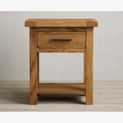 Oak&More Harrogate Rustic Solid Oak Lamp Table