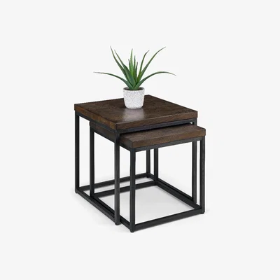 Oak&More Buffalo Nest of Lamp Tables