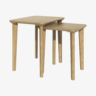 Oak&More Scandic Rectangular Nest of Tables