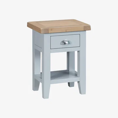 Oak&More Willow Oak and Grey Side Table