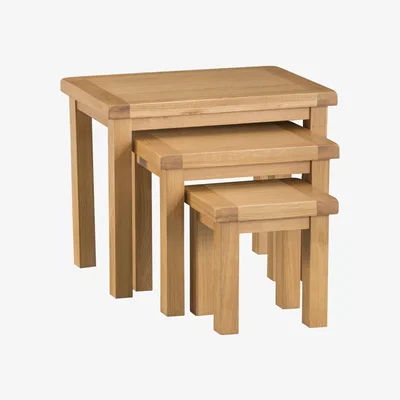 Oak&More Sydney Nest Of 3 Tables