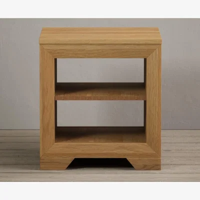 Oak&More Mitre Solid Oak Lamp Table