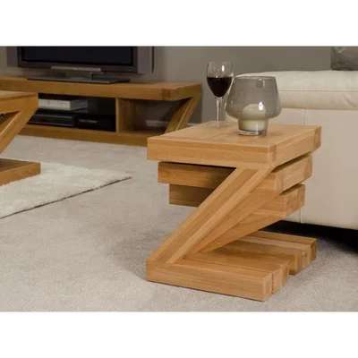 Oak&More Infinity Solid Oak Nest of 3 Tables
