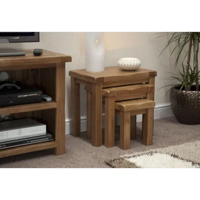 Oak&More Bramley Oak Nest of Tables