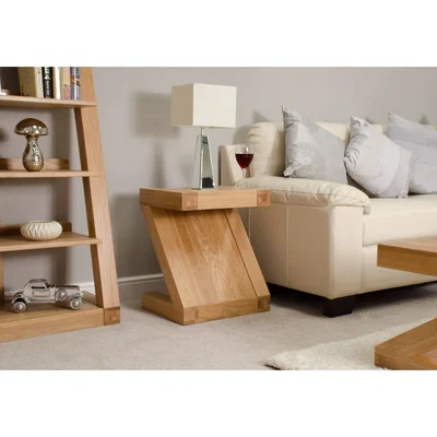 Oak&More Infinity Solid Oak Side Table
