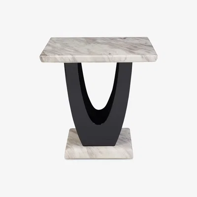 Oak&More Raphael Cream Marble Side Table