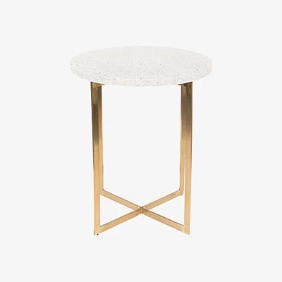 Olivia's Zuiver Luigi Side Table White | Outlet / White / Square