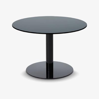 Olivia's Tom Dixon Flash Table Black Circle / Circle