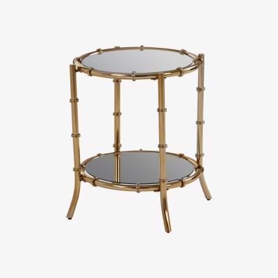 Olivia's Olivia's Kingston Townhouse Round Side Table Gold