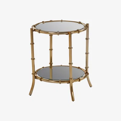 Olivia's Olivia's Kingston Townhouse Round Side Table Gold