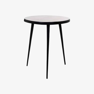 Olivia's Richmond Luke Gold And Black Side Table
