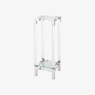 Olivia's Eichholtz Royalton Column Polished Stainless Steel