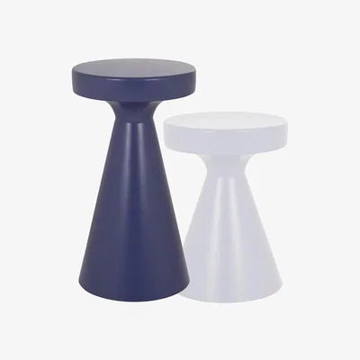 Olivia's Richmond Interiors Kimble Side Table in Purple / Large
