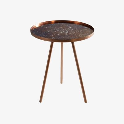 Olivia's Olivia's Corri Side Table Matte Copper / Matte Copper