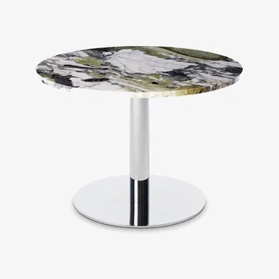 Olivia's Tom Dixon Flash Table Chrome Round / Round