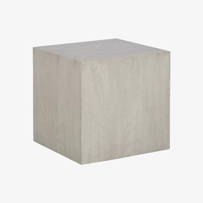 Olivia's Andrew Martin Morgan Square Oak Side Table