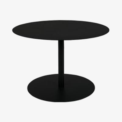 Olivia's Zuiver Snow Round Side Table / Black / Round, Small