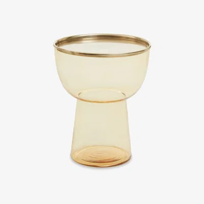 Olivia's Olivia's Madison Side Table in Gold & Amber