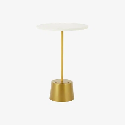 Olivia's Olivia's Round Side Table Robin - Gold Base / Gold