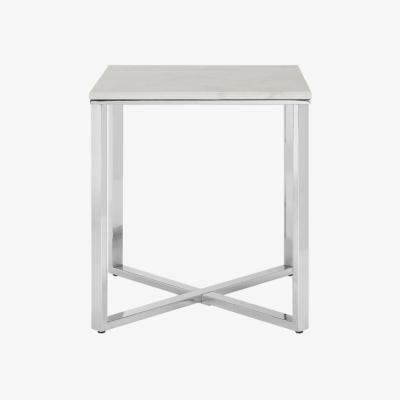Olivia's Olivia's Angelica White Side Table