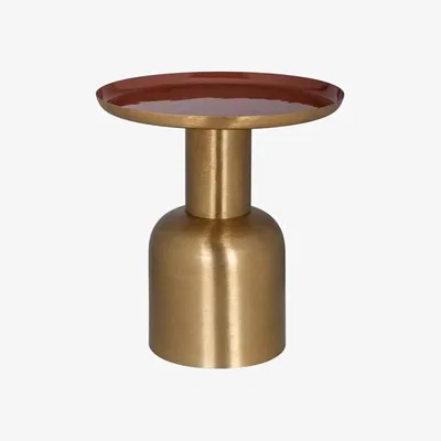 Olivia's Richmond Interiors Inaya Side Table in Gold