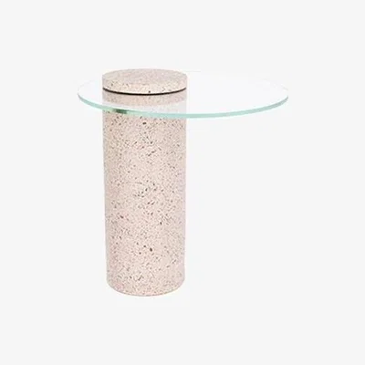 Olivia's Zuiver Terrazzo Rosalina Side Table Pink / Pink