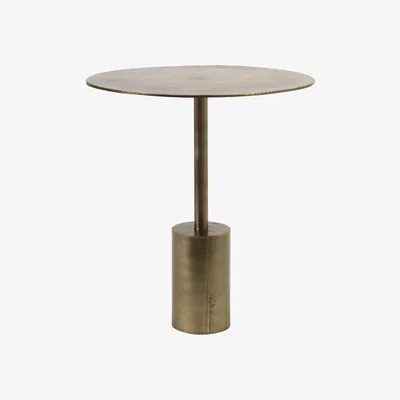 Olivia's Light & Living Molo High Side Table Antique Bronze | Outlet