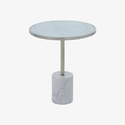 Olivia's Olivia's Opal Side Table Silver | Outlet / Silver
