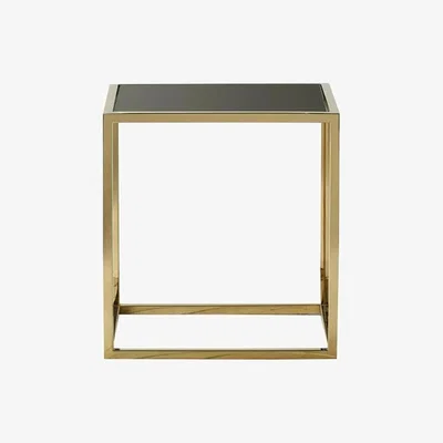 Olivia's Gallery Direct Santorini Side Table Gold