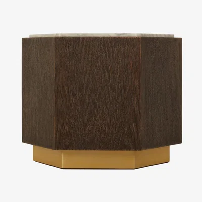 Olivia's Olivia's Vera Large Side Table Brown