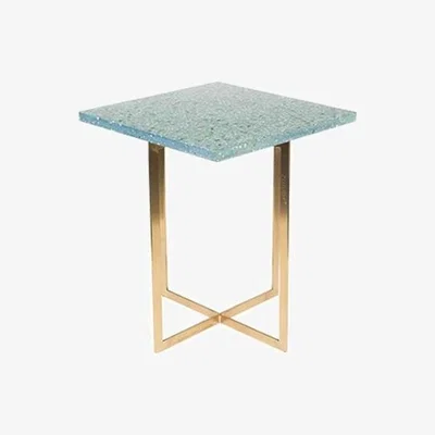 Olivia's Zuiver Luigi Side Table Green / Green / Square