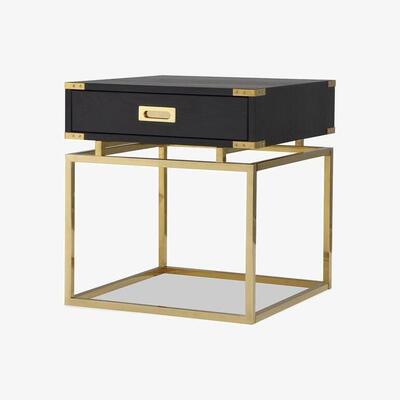 Olivia's Liang & Eimil Genoa Side Table 1D Polished Brass