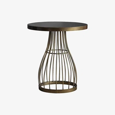 Olivia's Gallery Direct Southgate Side Table / Champagne