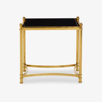 Olivia's Olivia's Ackley Side Table Black And Gold