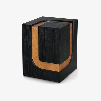 Olivia's Liang & Eimil Grove Side Table - Wenge & Classic Brown