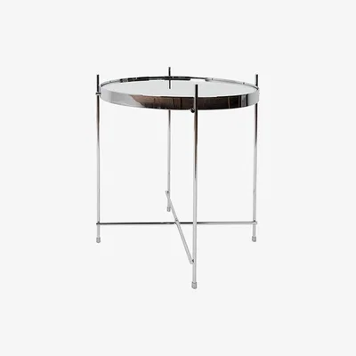 Olivia's Zuiver Cupid Side Table / Silver / Small