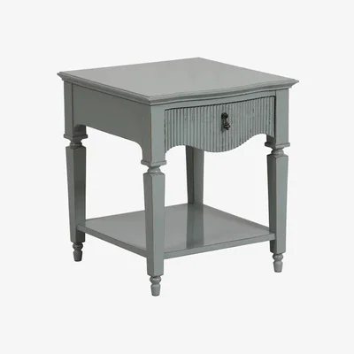 Olivia's Mindy Brownes Camille Side Table in Sage Green