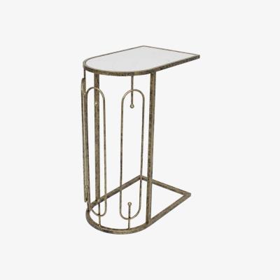 Olivia's Mindy Brownes Estela Marble Sofa Side Table