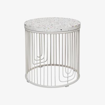 Olivia's Bloomingville Cap Side Table in White