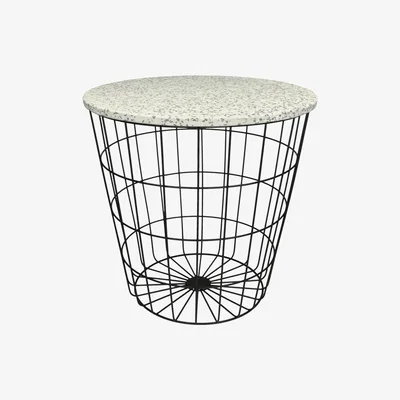 Olivia's Libra Terazzo Side Table