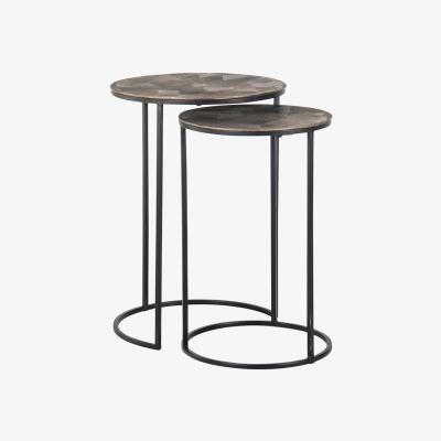 Olivia's Richmond Tulum Set of 2 End Table