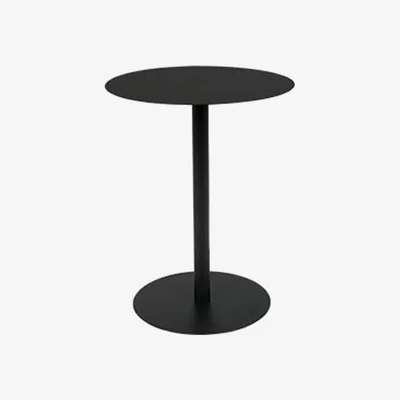Olivia's Zuiver Snow Round Side Table Small | Outlet / Black / Round, Small