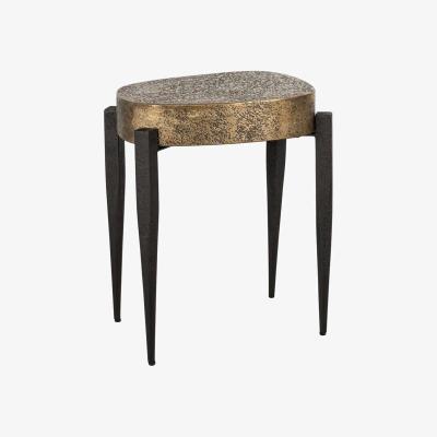Olivia's Richmond Interiors Declan Side Table in Gold