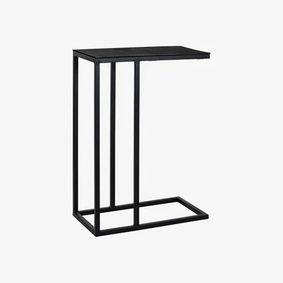 Olivia's Richmond Bolder For Sofa Black Side Table