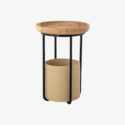 Olivia's Bloomingville Hitti Sidetable in Suar Wood