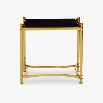 Olivia's Olivia's Ackley Side Table Black And Gold | Outlet