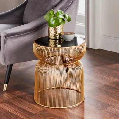 Olivia's Native Home Curve Side Table
