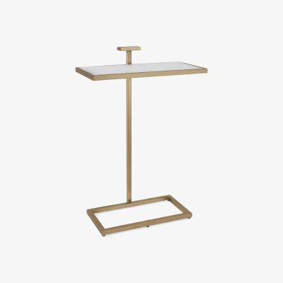 Olivia's Uttermost Black Label Jewel Pull Up Accent Table - Rectangle