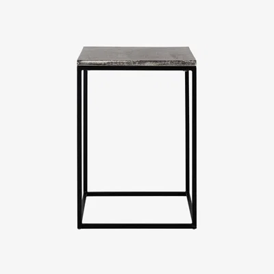 Olivia's Richmond Lanson Champagne Gold Side Table | Outlet