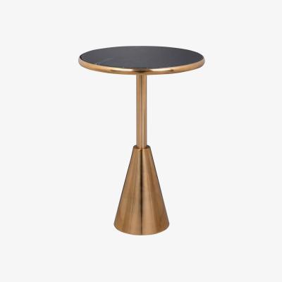 Olivia's Richmond Colby Black And Gold Side Table
